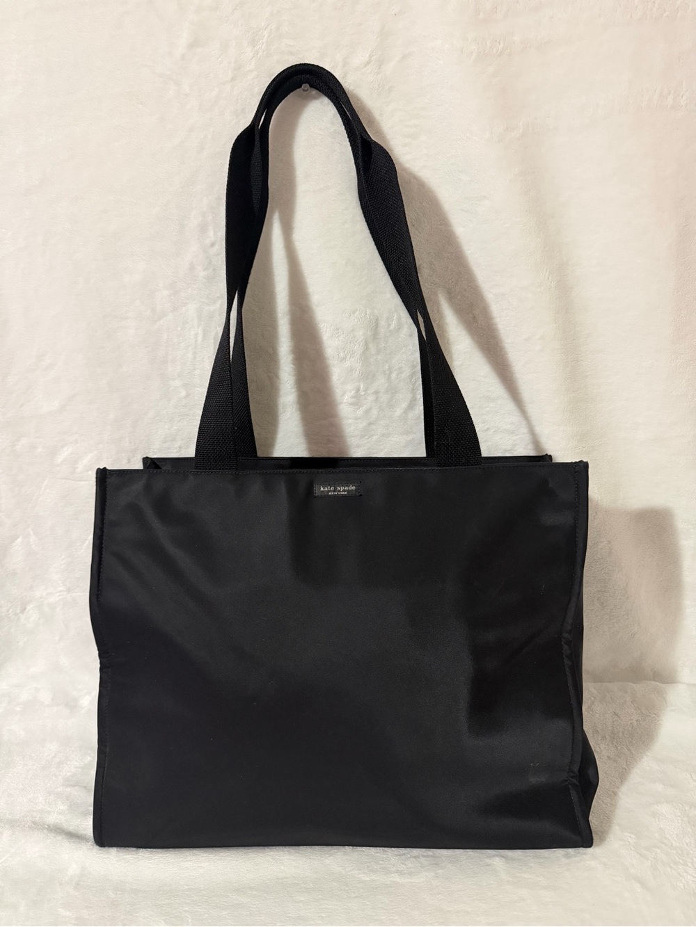Kate Spade Black Nylon Tote